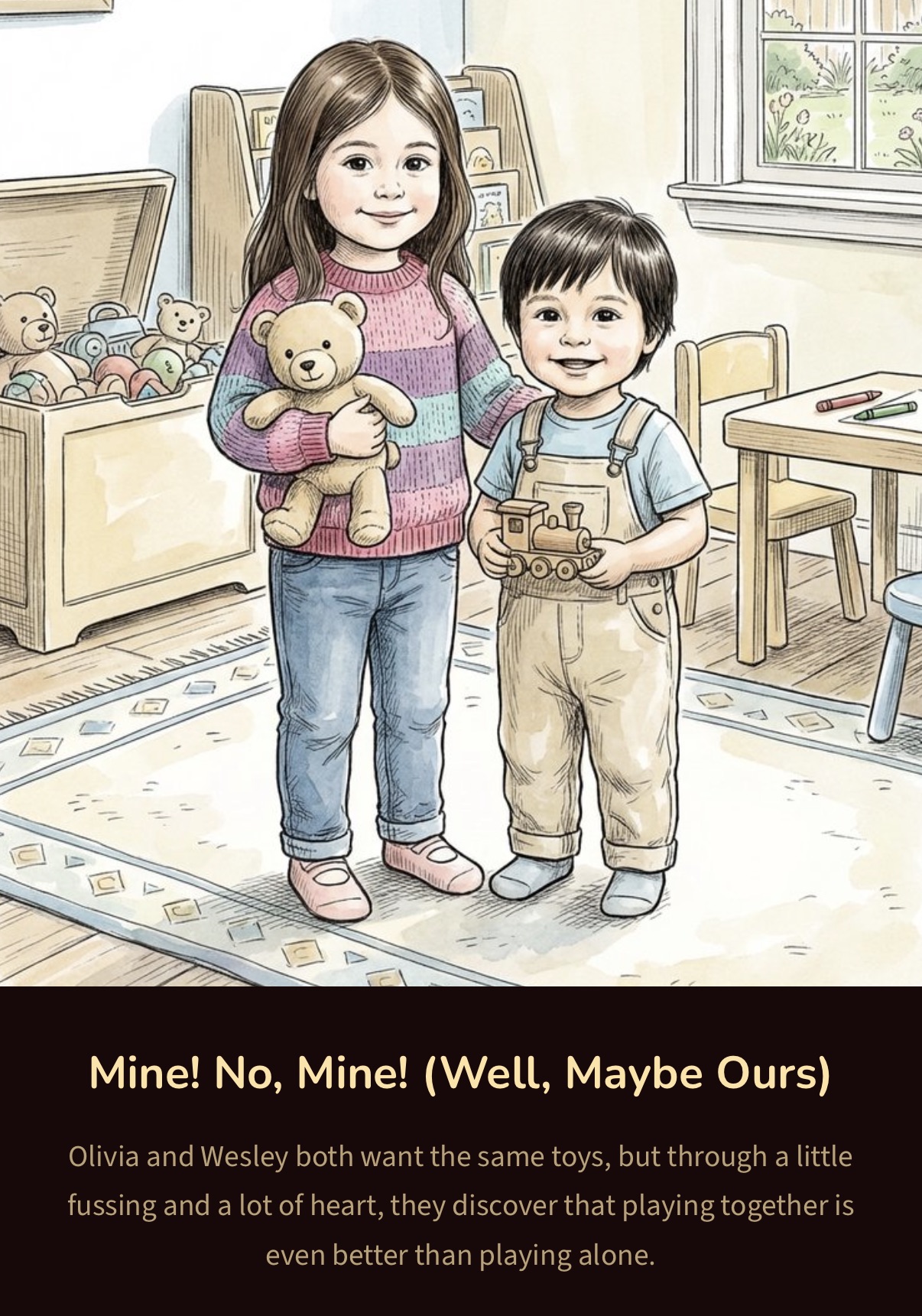 The cover of the sharing story I created that night